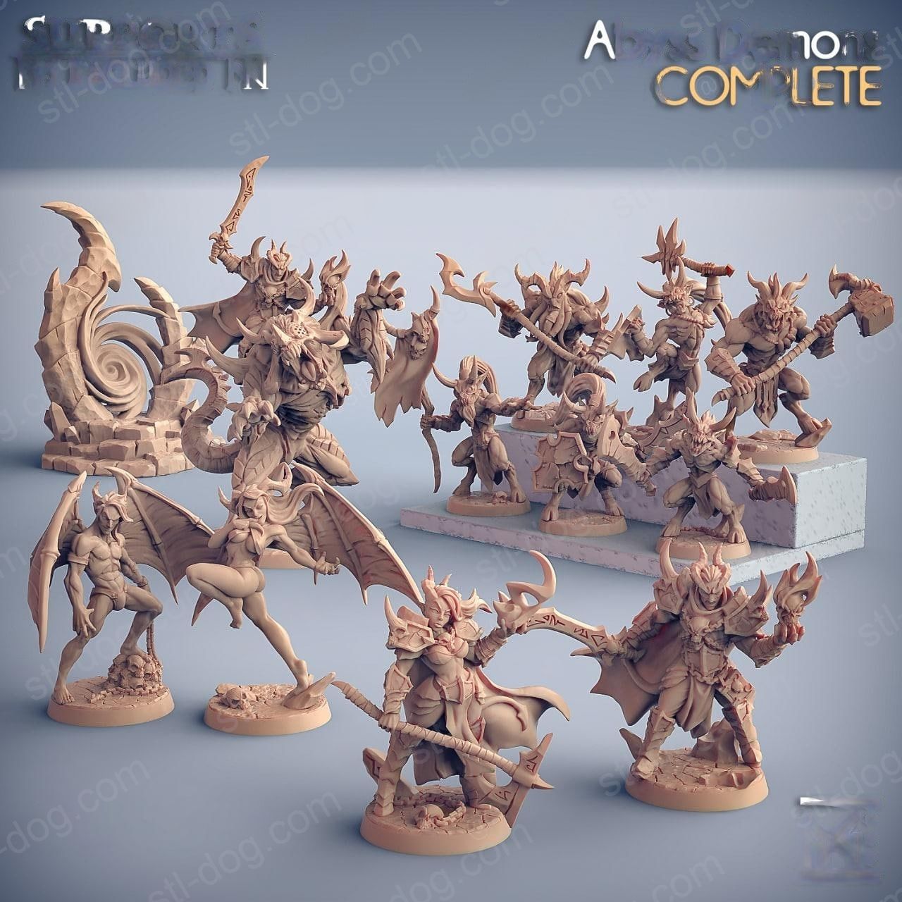 深渊恶魔(Abyss Demons) 3D打印图纸